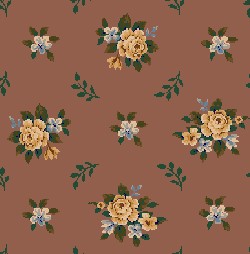 Milliken Carpets Signature Floral Cottage Ametyst 07900